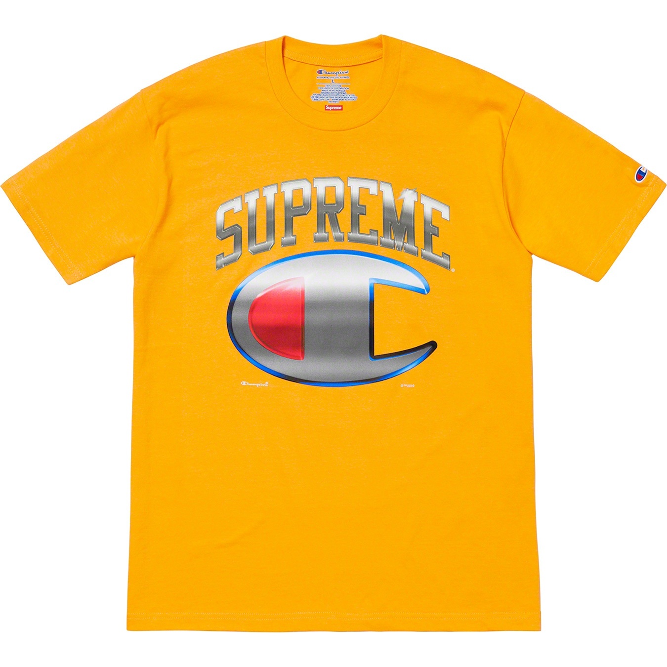 Supreme®/Champion® Chrome S/S Top view 5